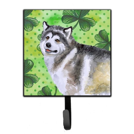 Carolines Treasures Alaskan Malamute St.Patricks Leash or Key Holder BB9812SH4